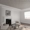 Ekena Millwork 33W x 33H x 38T Small Cameron Decorative Fretwork Wood Ceiling Panels, Birch CELW33X33X0375CAMBI - alternate 1